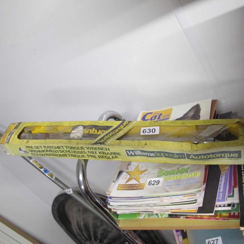 Lot 630: boxed torque wrench