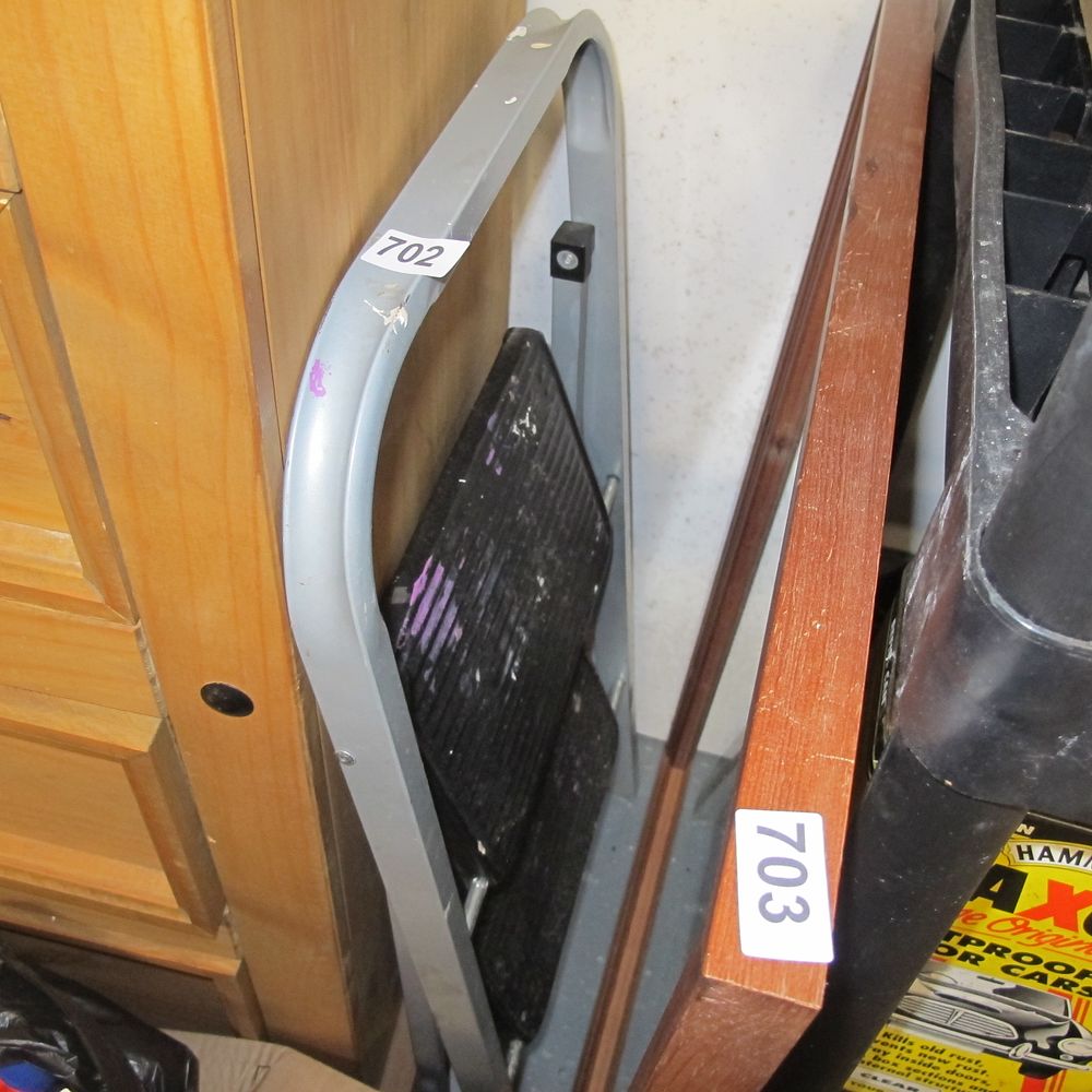 Lot 702: step ladders