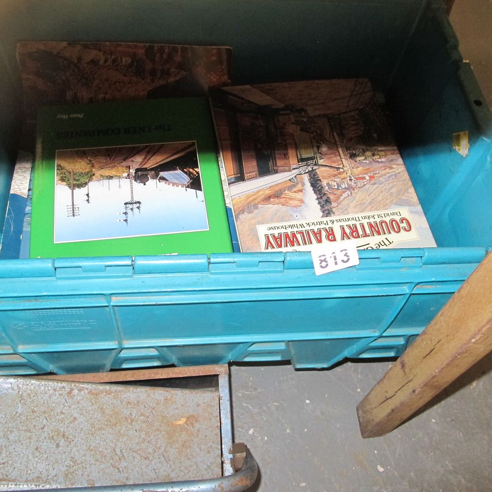 Lot 813: Large box of misc