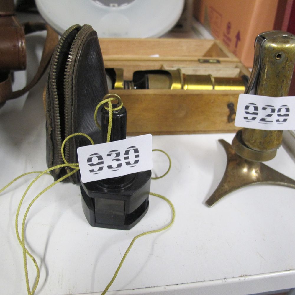 Lot 930: A plumb bob
