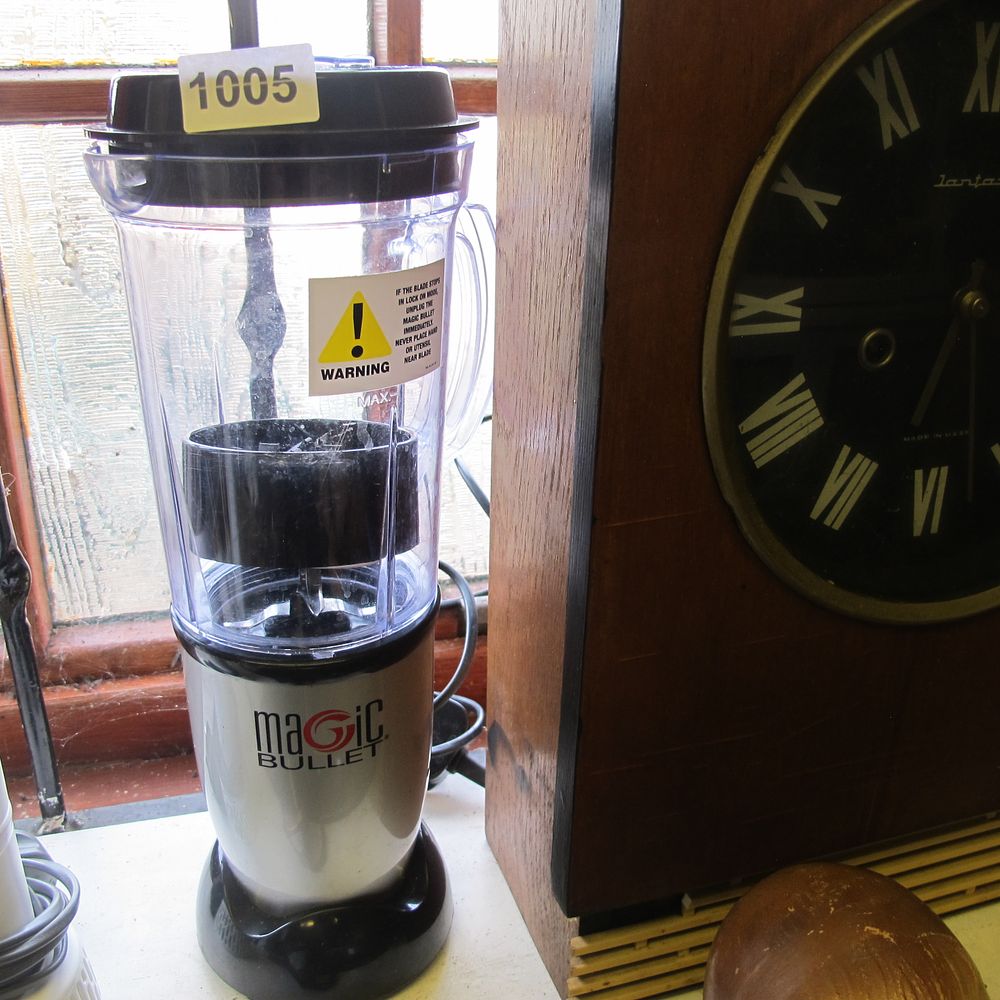 Lot 1005: Magic bullet blender