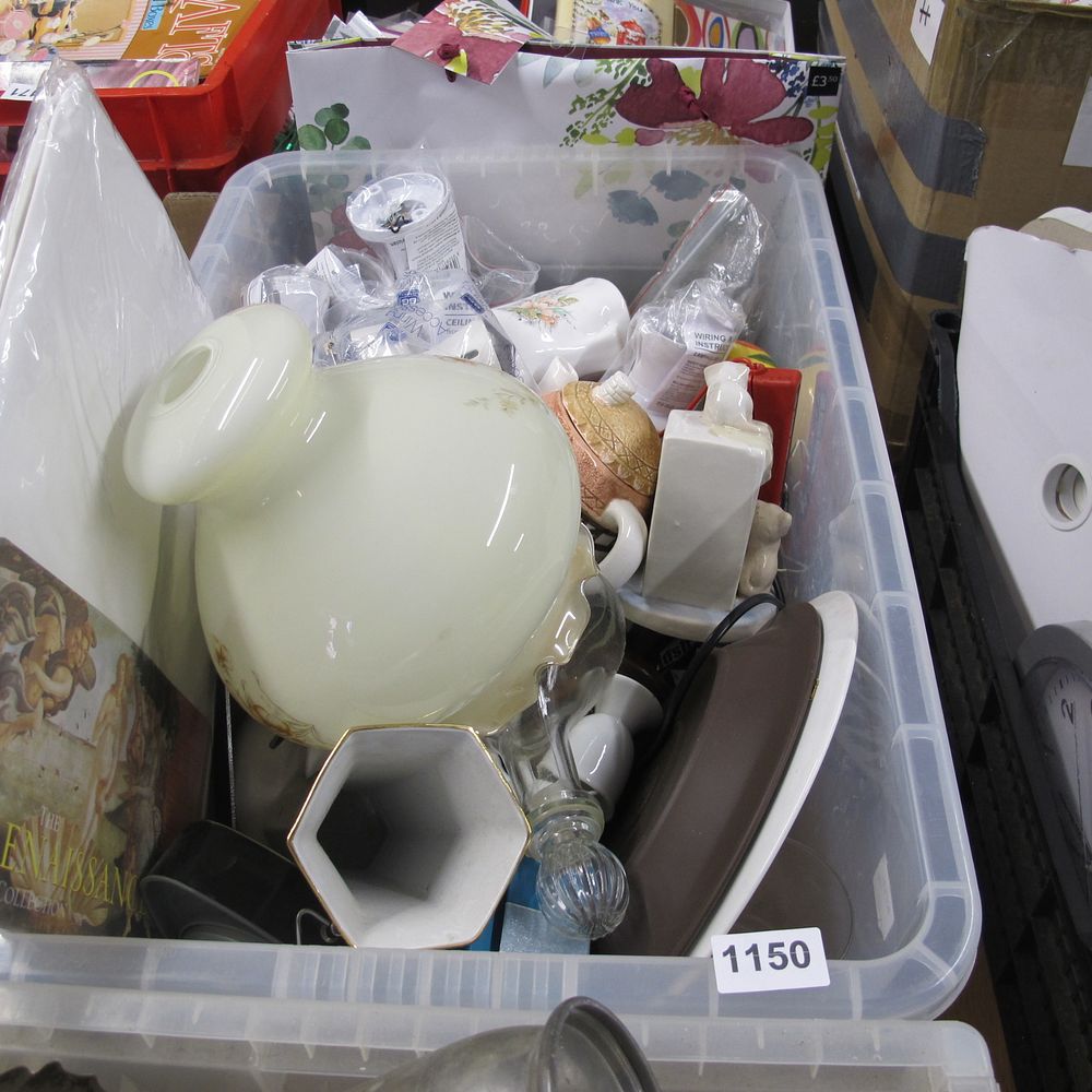 Lot 1150: A tub of misc.
