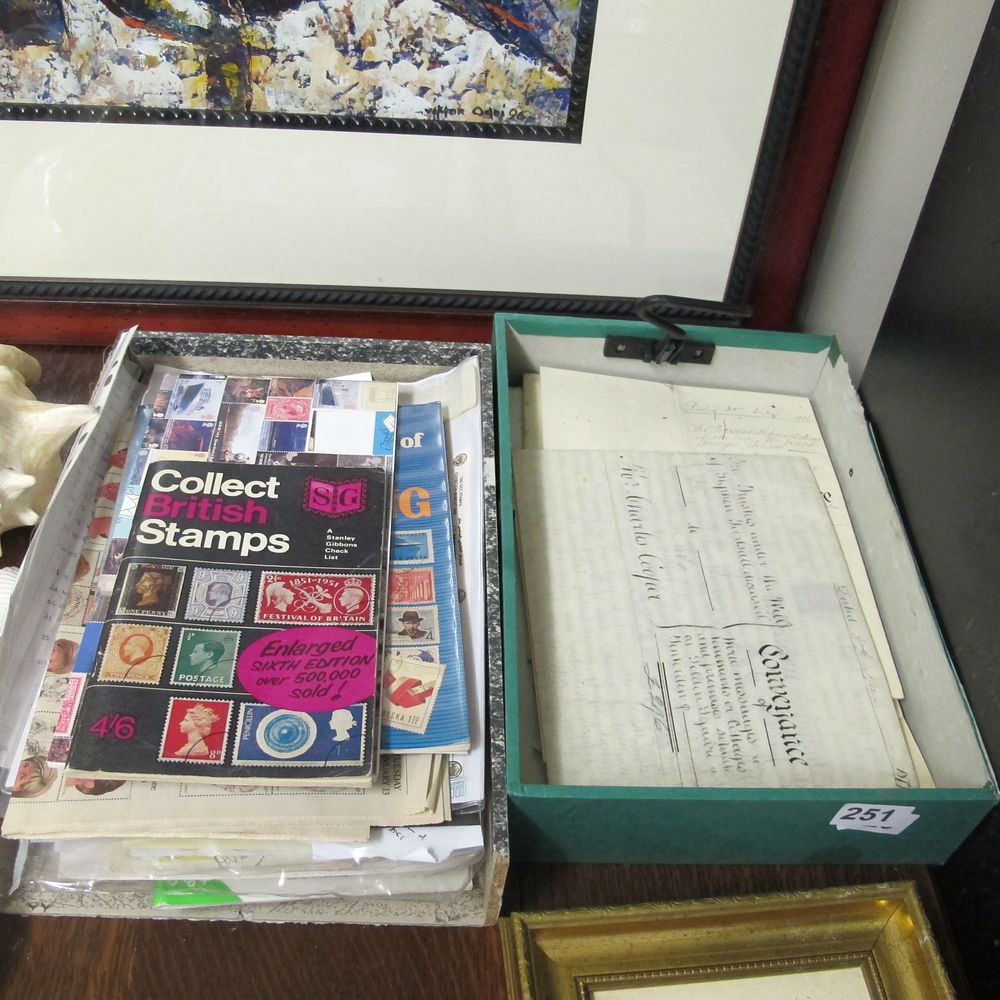 Lot 251: A quantity of ephemera