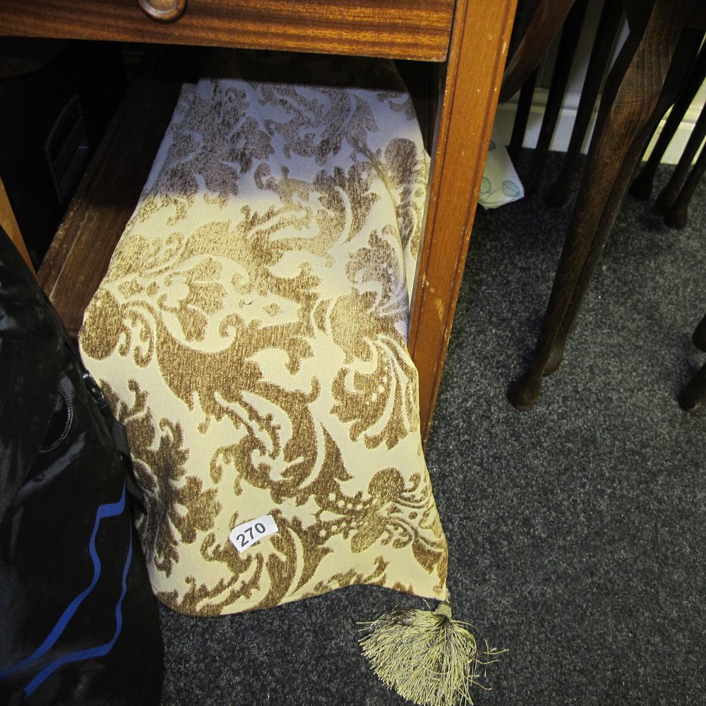 Lot 270: Glamorous fishing cape table runner