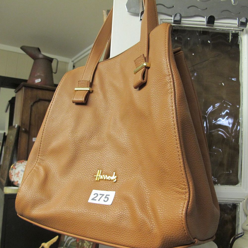 Lot 275: Harrods handbag