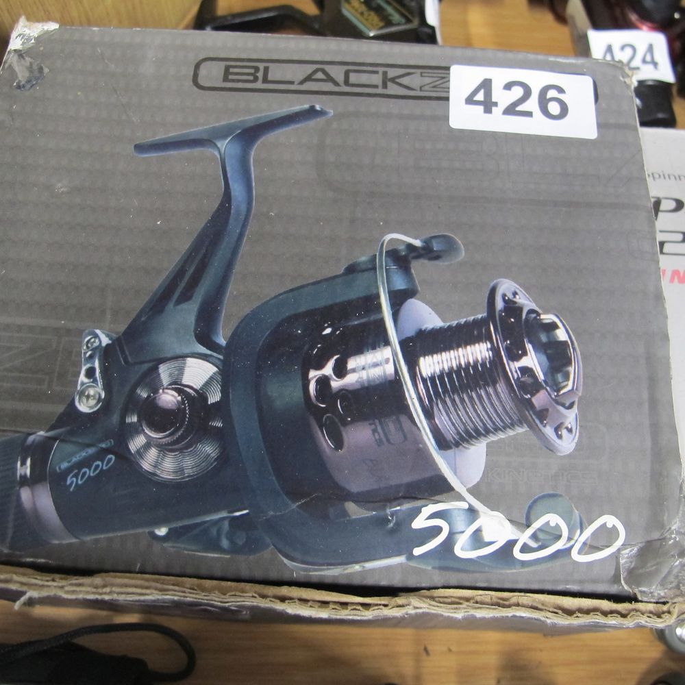 Lot 426: black zone 5000 reel