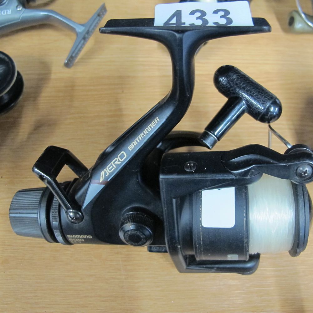Lot 433: shimano bait runner GT 5010 reel