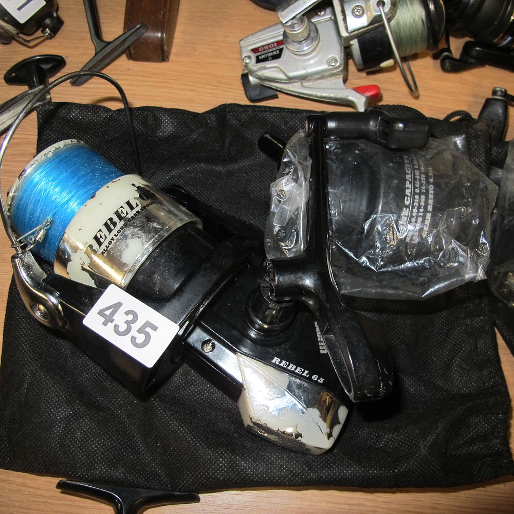 Lot 435: storm rebel 65 fishing reel