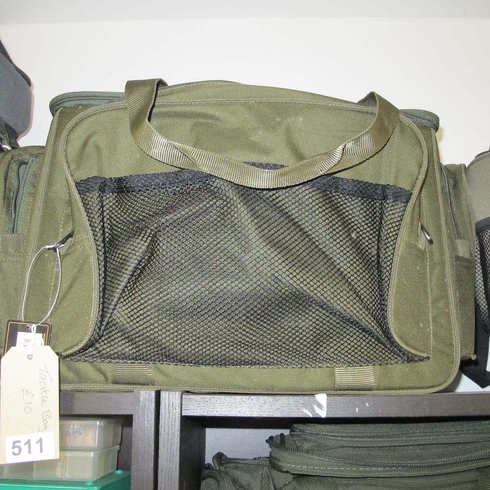 Lot 511: ngt fishing tackle bag