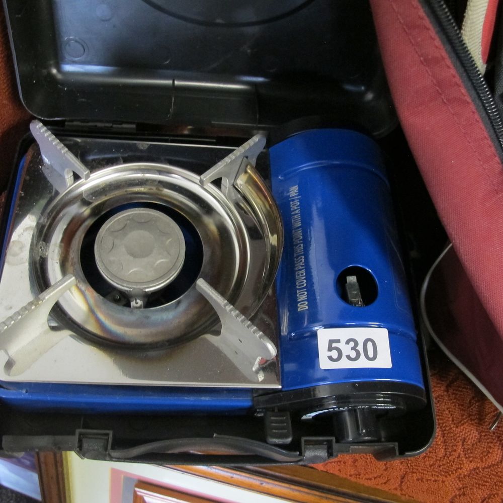 Lot 530: camping stove