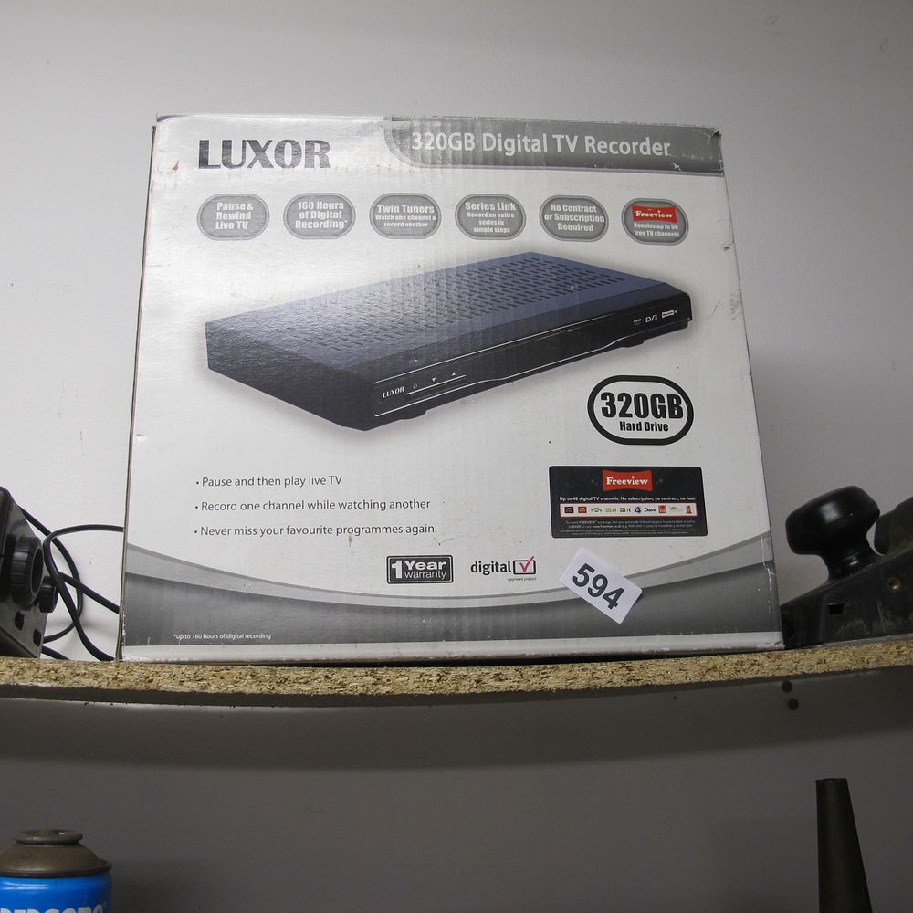 Lot 594: Digital TV recorder