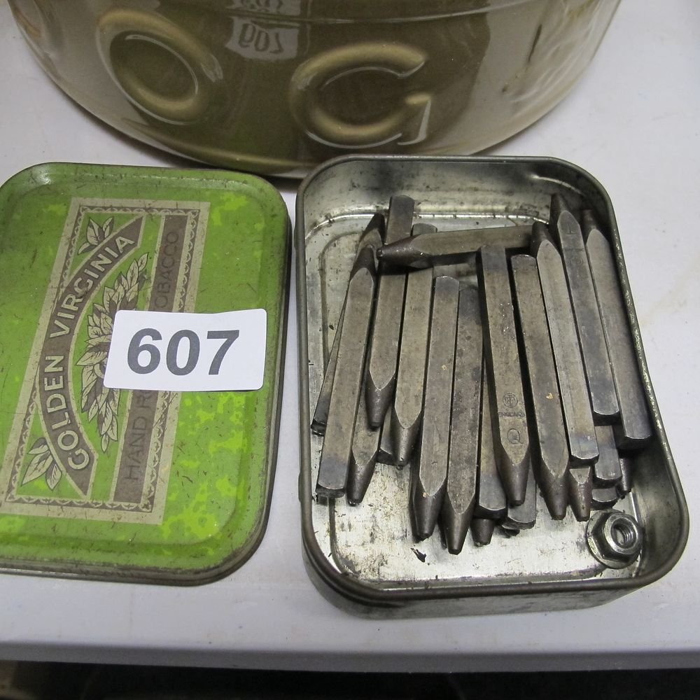 Lot 607: Metal punches
