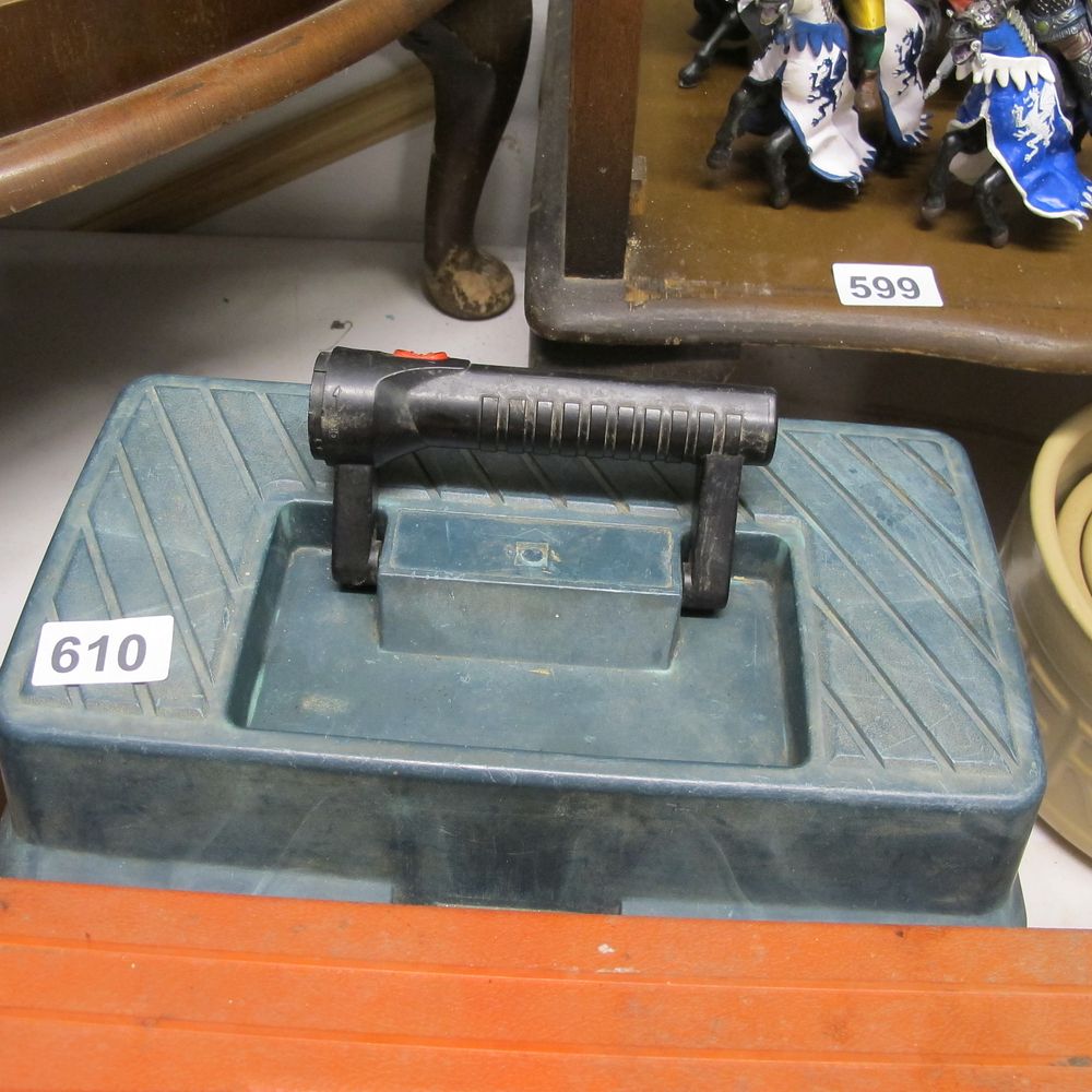 Lot 610: Fishing tackle box