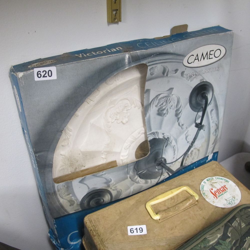 Lot 620: Plaster ceiling rose