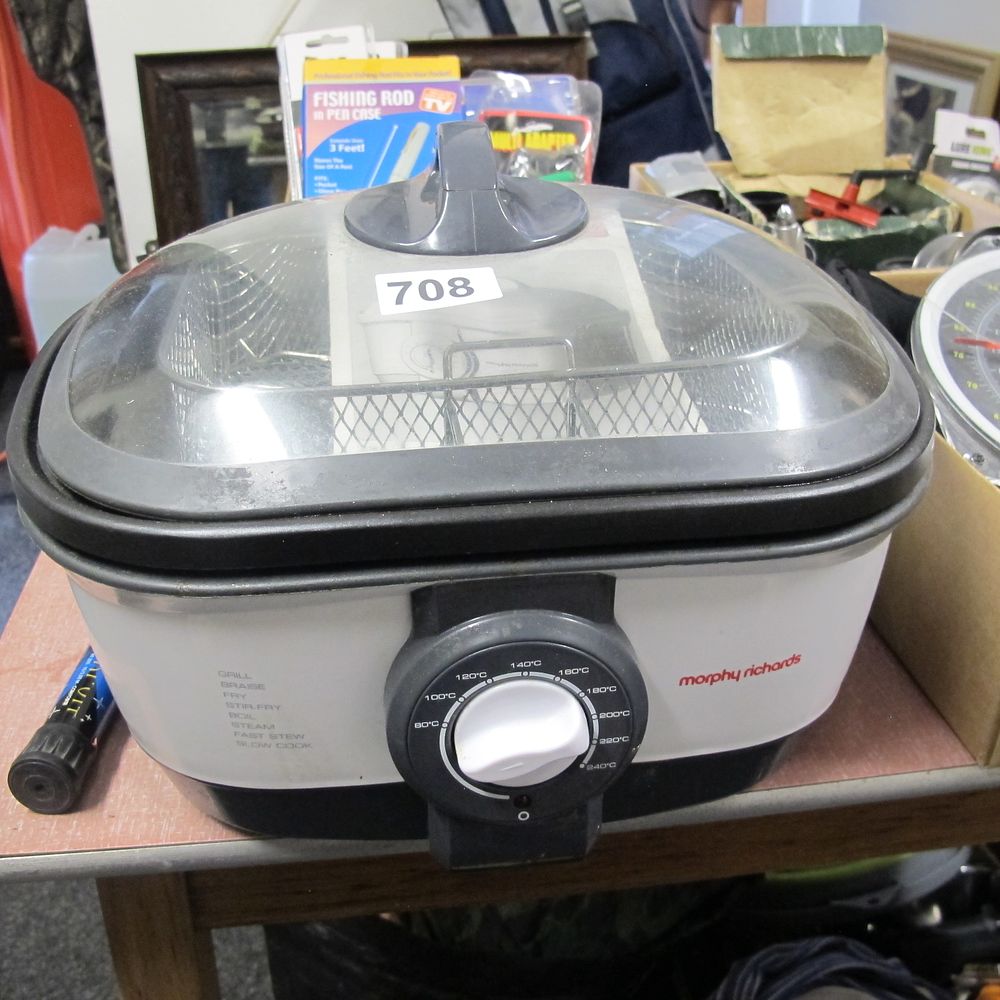 Lot 708: Morphy Richards cooker