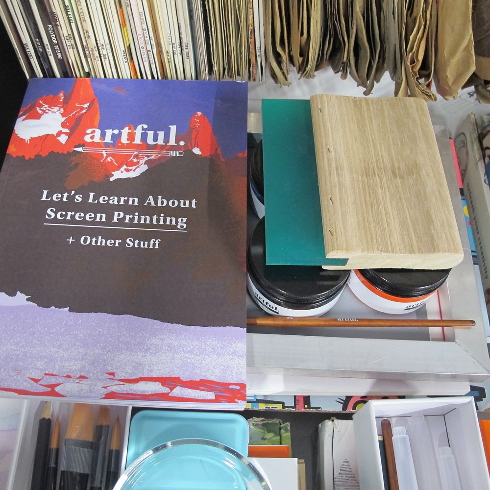 Lot 834: Artful screen printing set