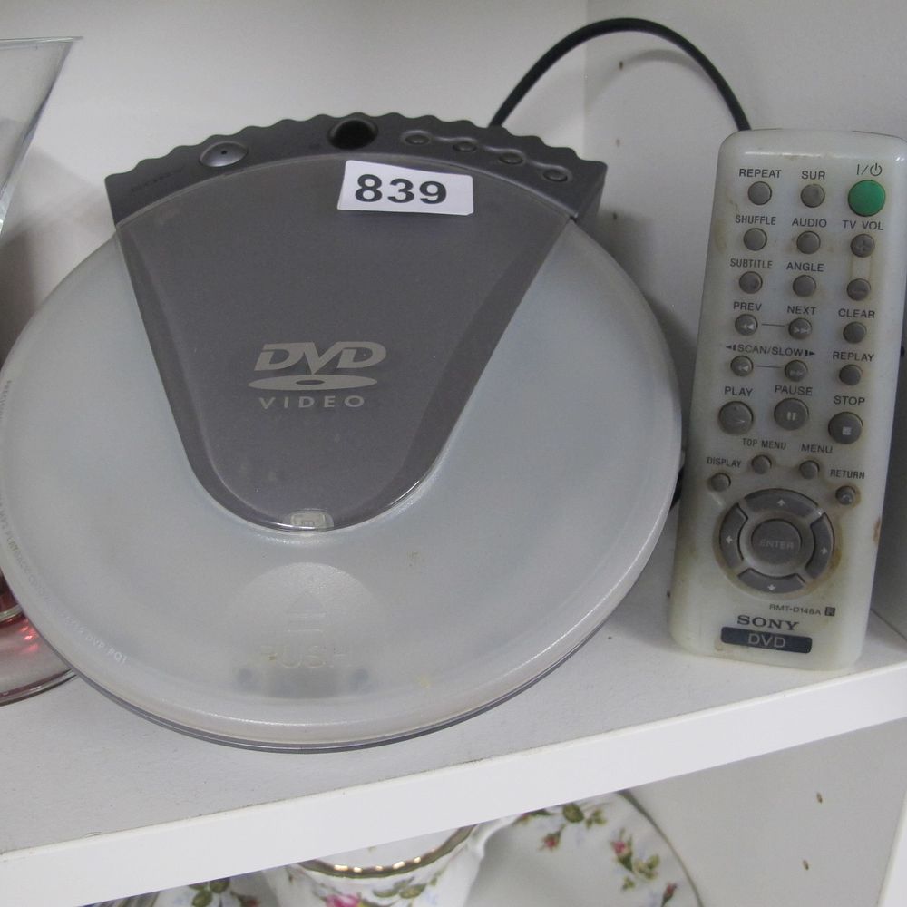 Lot 839: DVD player