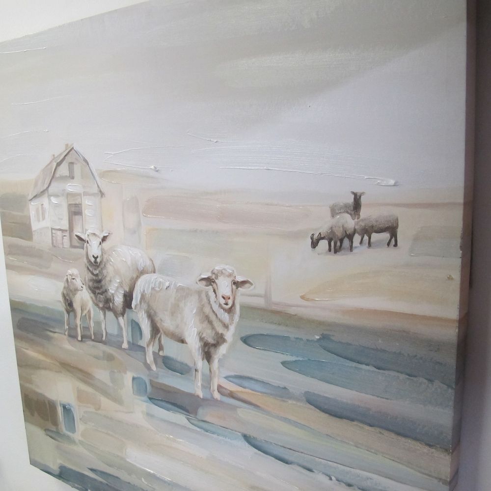 Lot 919: An original painting of not-fish so obviously of...