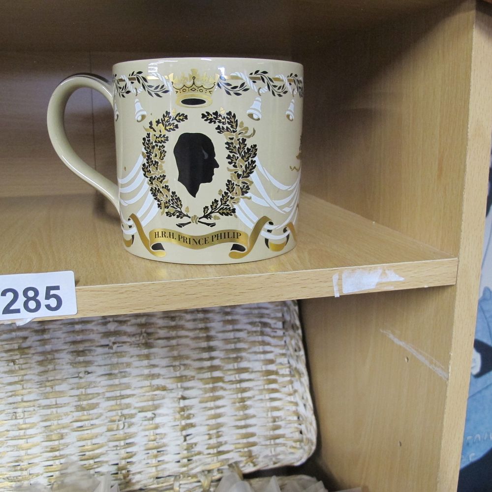 Lot 285: H.R.H. Prince Philip Commemorative Ceramic Mug
