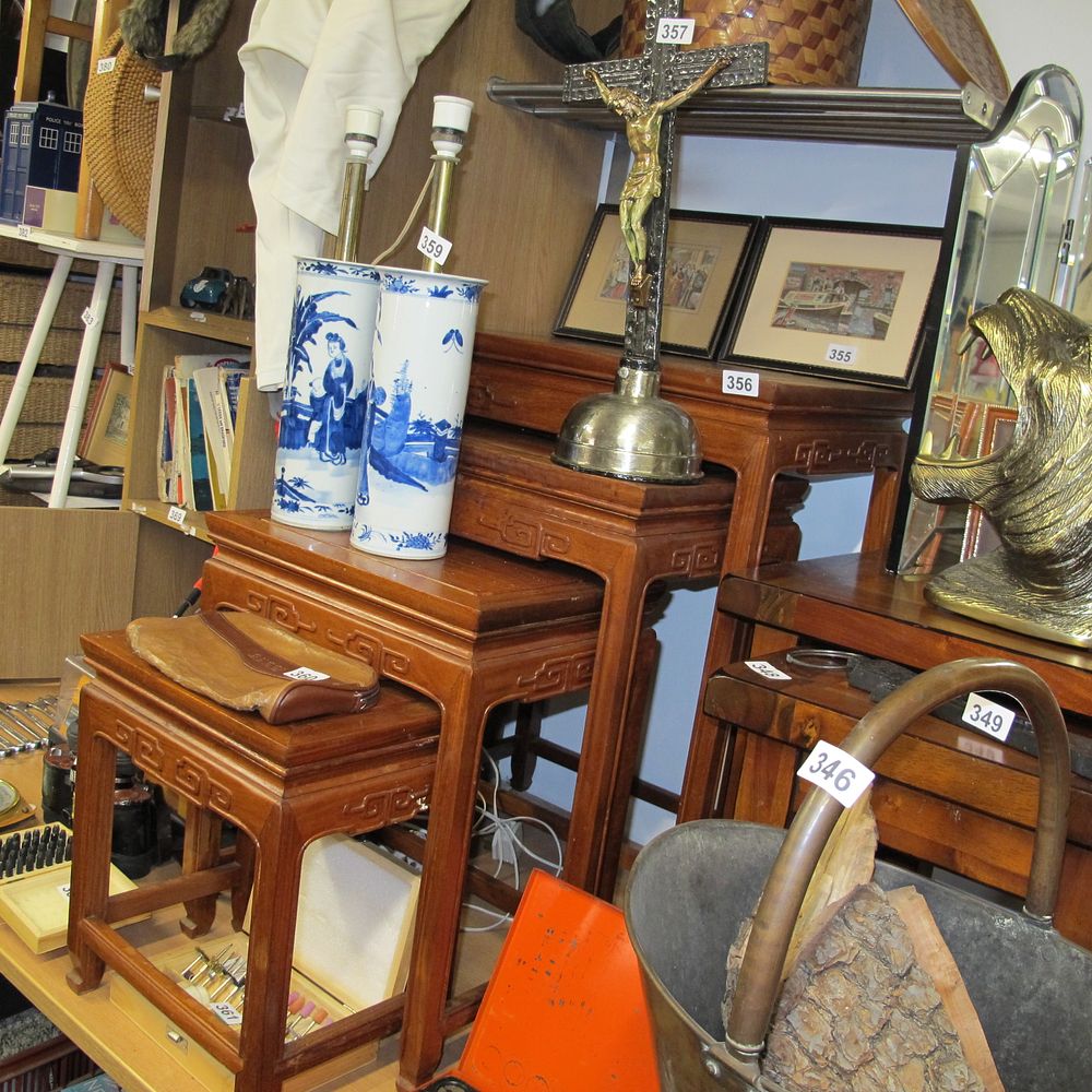 Lot 356: Quality Nested Tables from far east