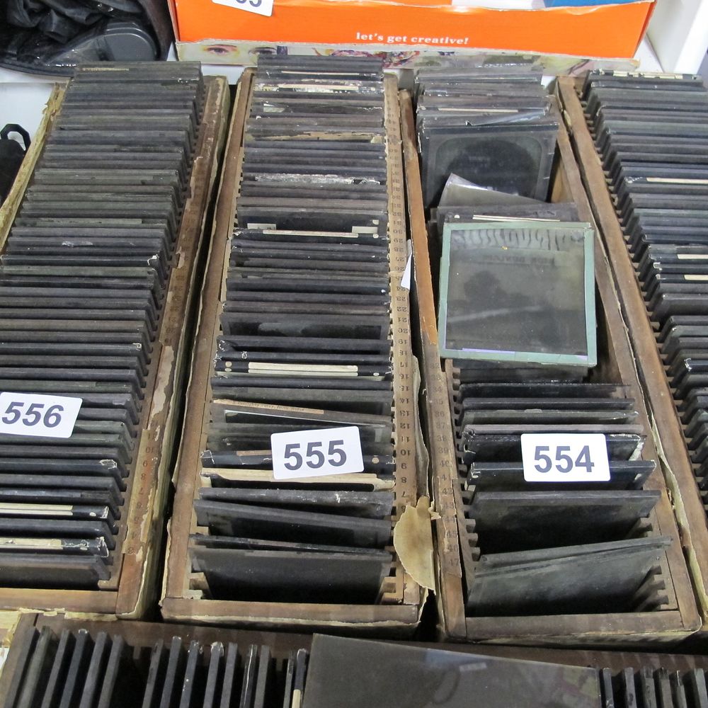 Lot 555: Magic Lantern Slides