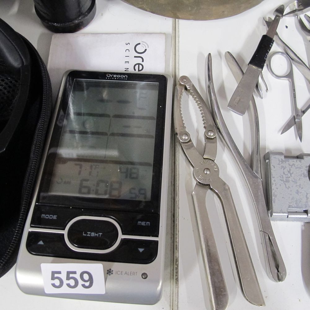 Lot 559: Oregon Scientific Weather Station