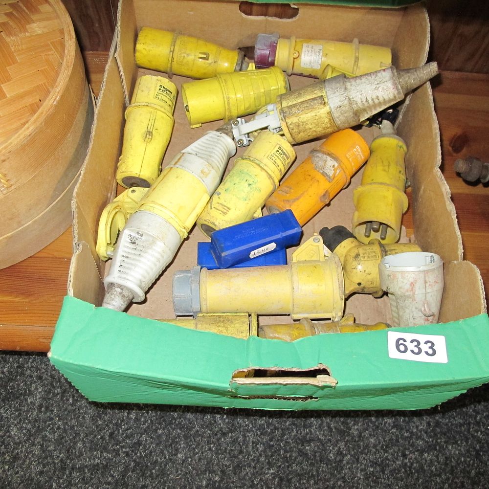 Lot 633: Collection of Electrical Connectors
