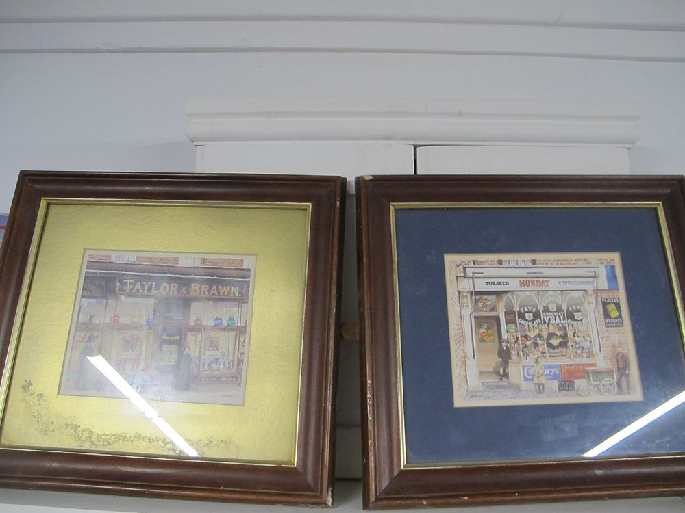 Lot 508: A Pair of Framed Prints Depicting Late 19th/Early...