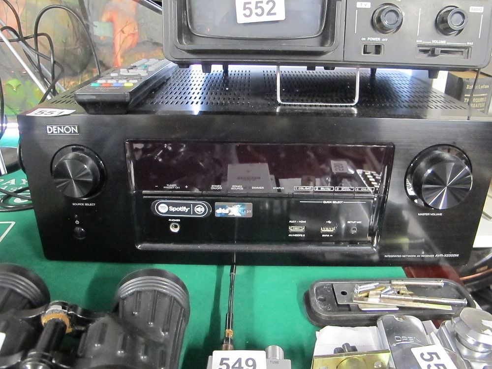 Lot 551: A Modern Integrated Network AV Receiver
