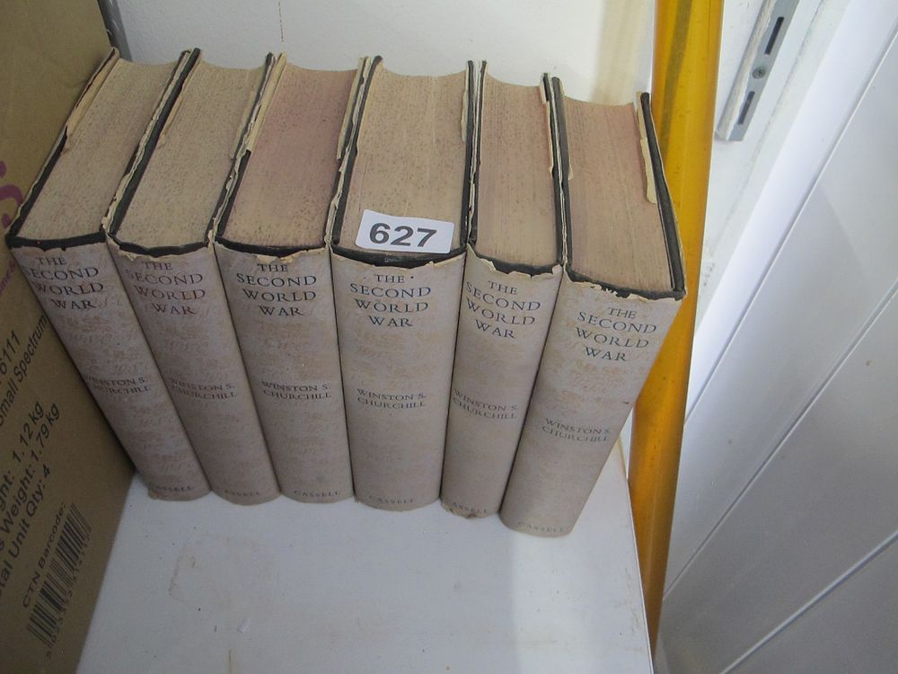 Lot 627: A Complete Set of Winston S. Churchill's "The...