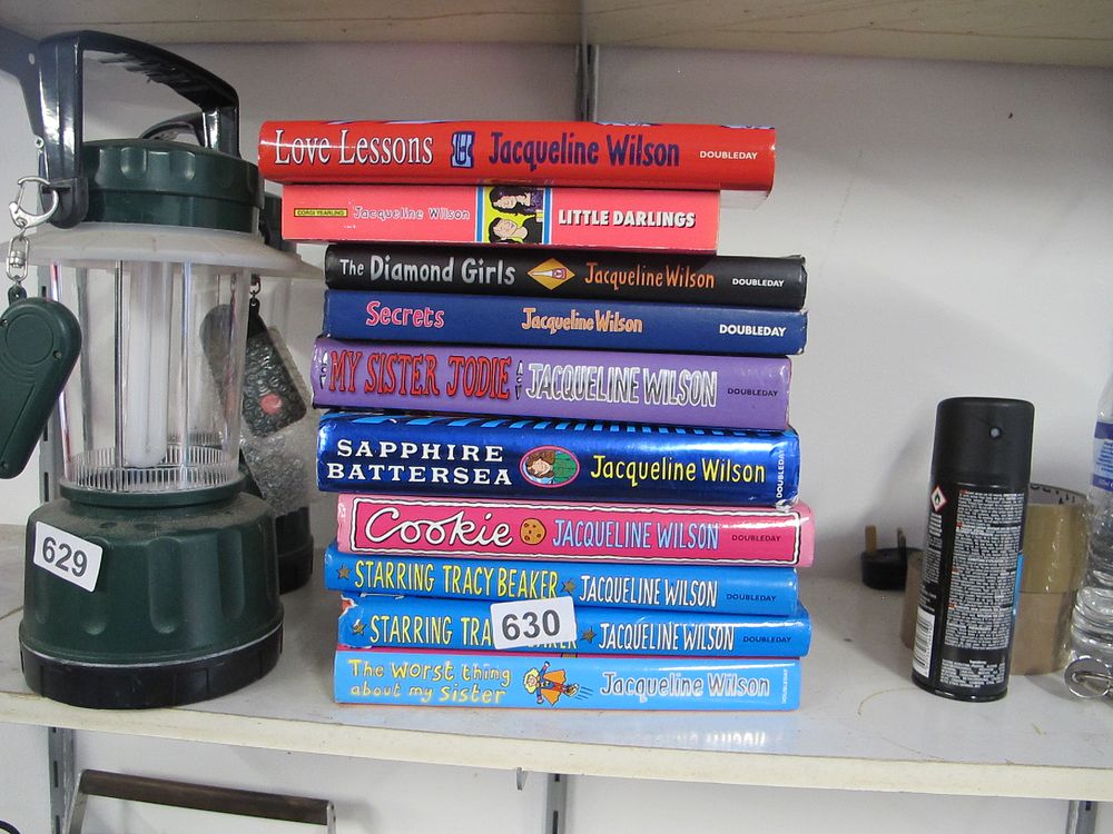 Lot 630: Collection of Nine Jacqueline Wilson Children's Books