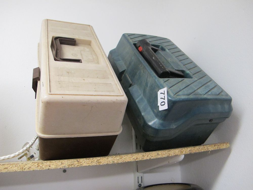 Lot 770: A Pair of Plastic Storage Cases