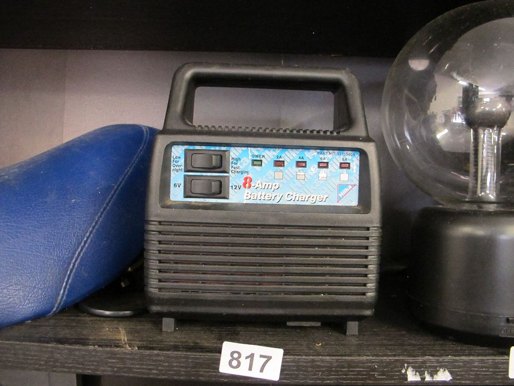 Lot 817: Hilka 8-Amp Battery Charger