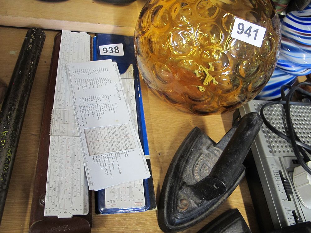 Lot 938: A Group of Vintage Collectibles including a Slide...