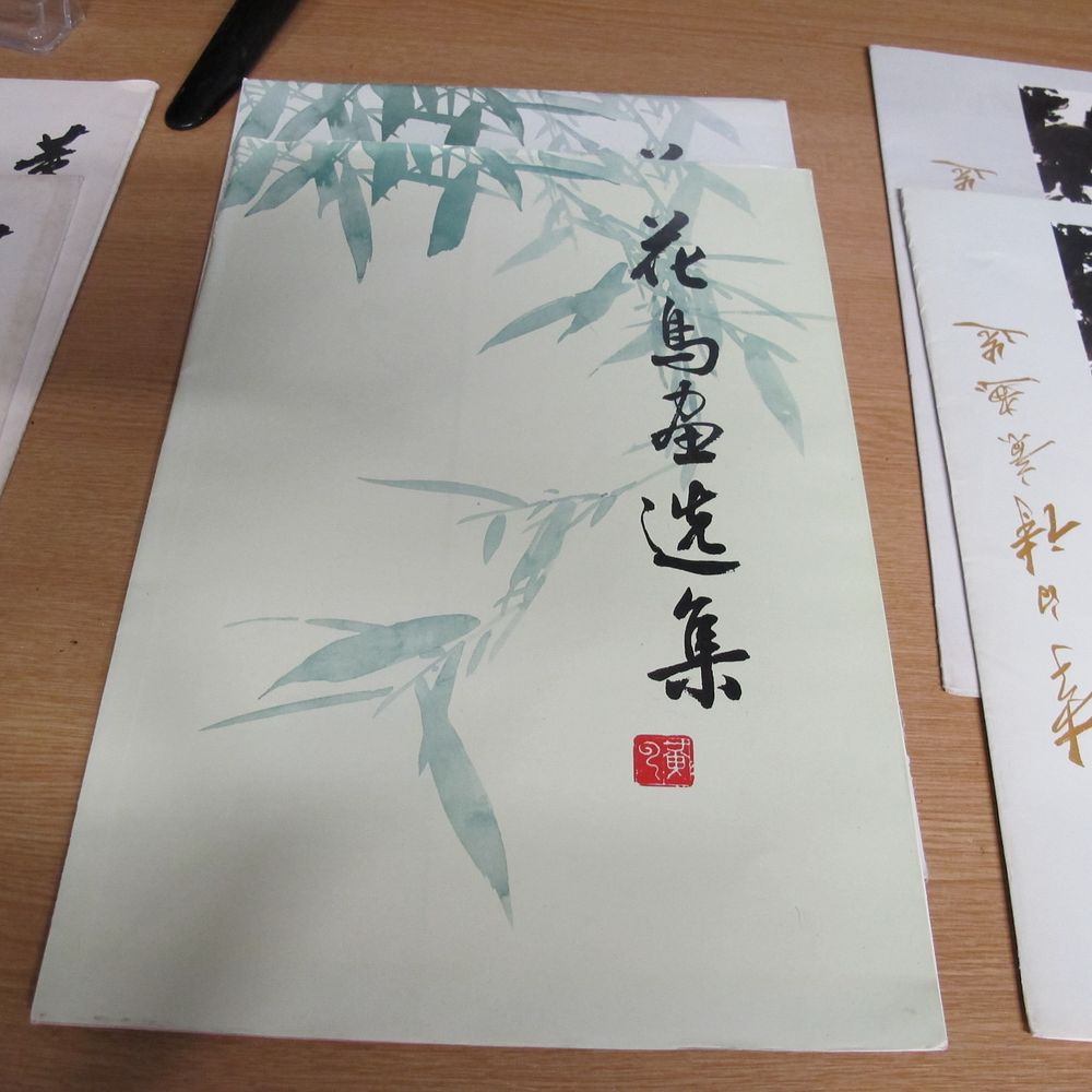 Lot 207: Chinese Art Portfolio, "Selected Collection of Flower-and-Bird Paintings"...