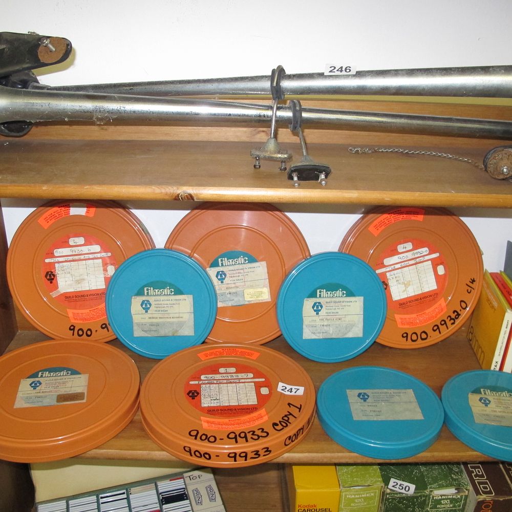 Lot 247: A Collection of Vintage footage of various olympic...