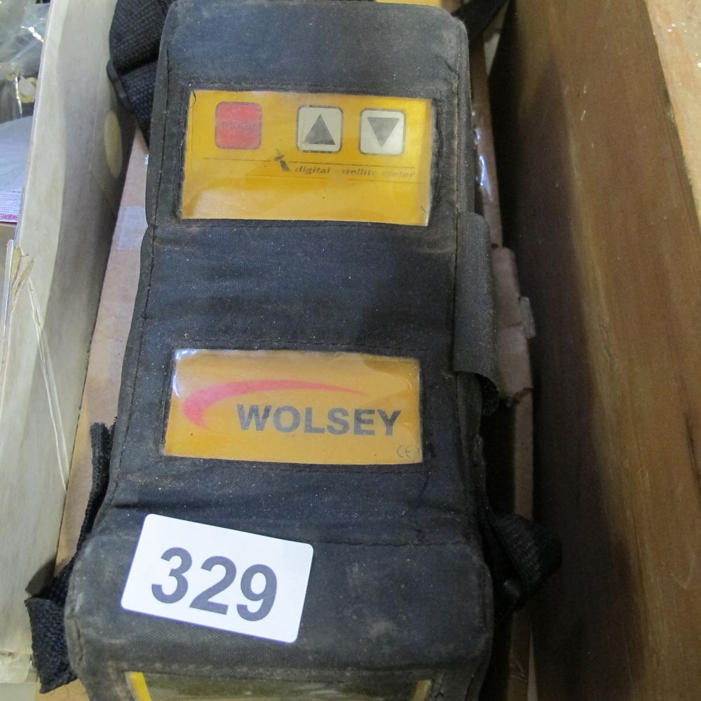 Lot 329: Wolsey Digital Satellite Meter in Carry Case