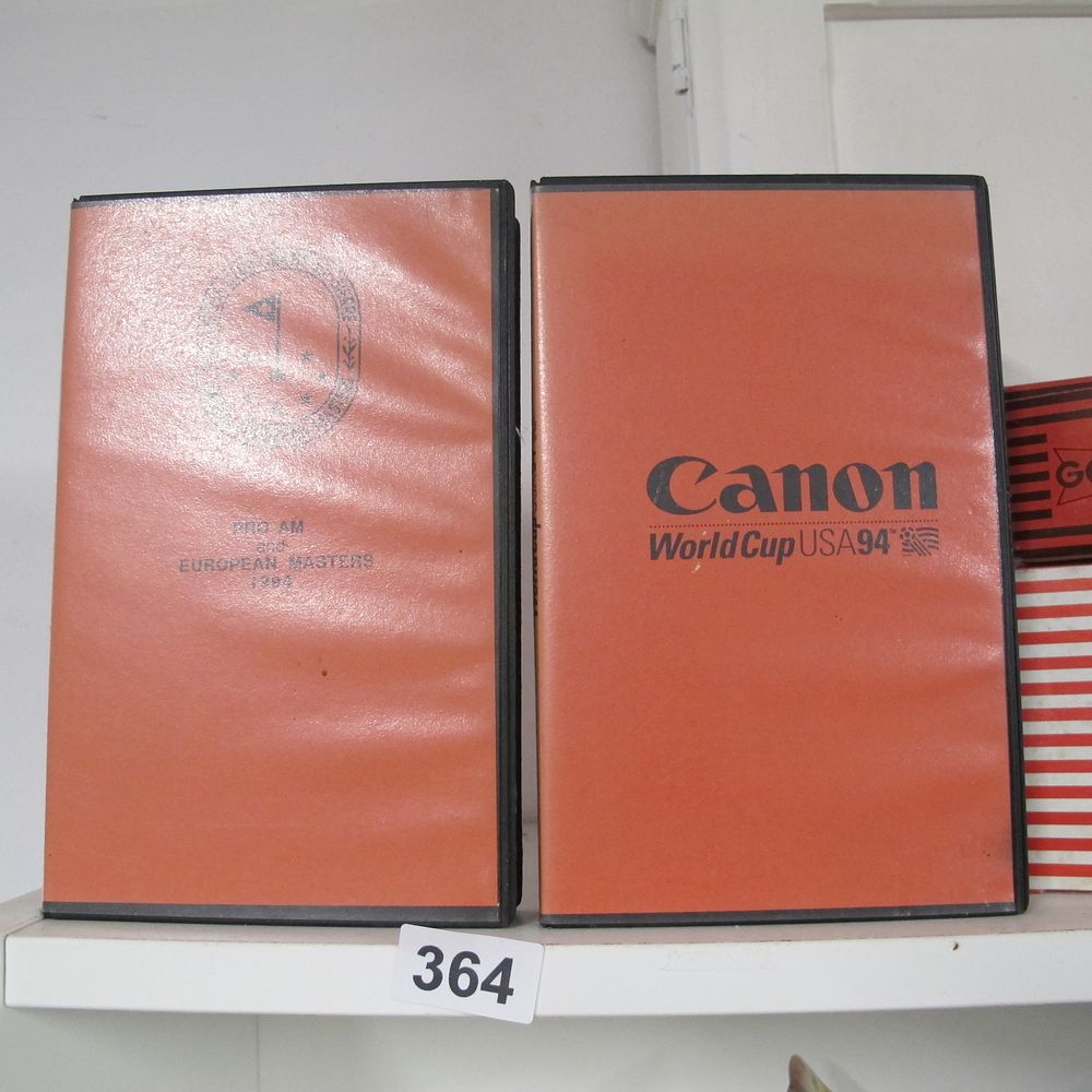 Lot 364: Two 1994 Canon World Cup USA94 and Pro...