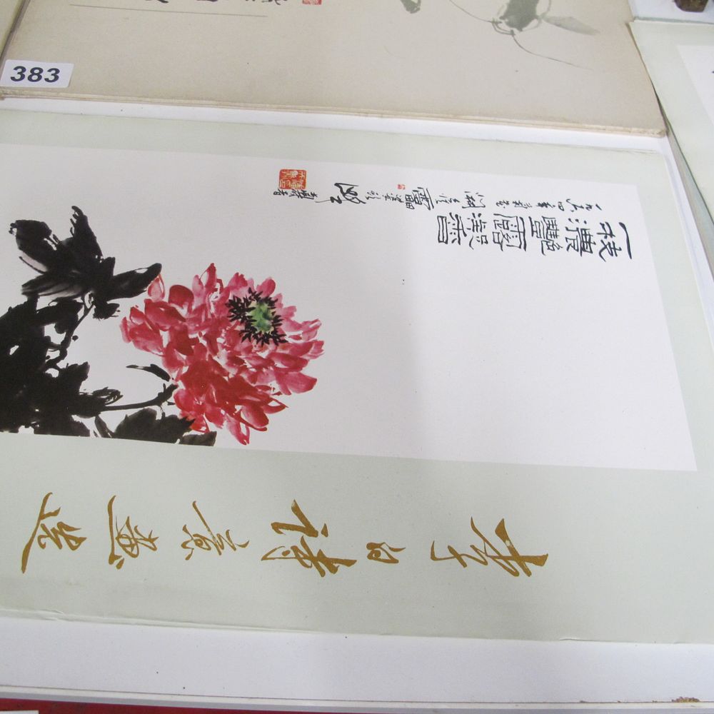 Lot 384: Attributed to Qi Baishi (1864-1957), Chinese Ink and...