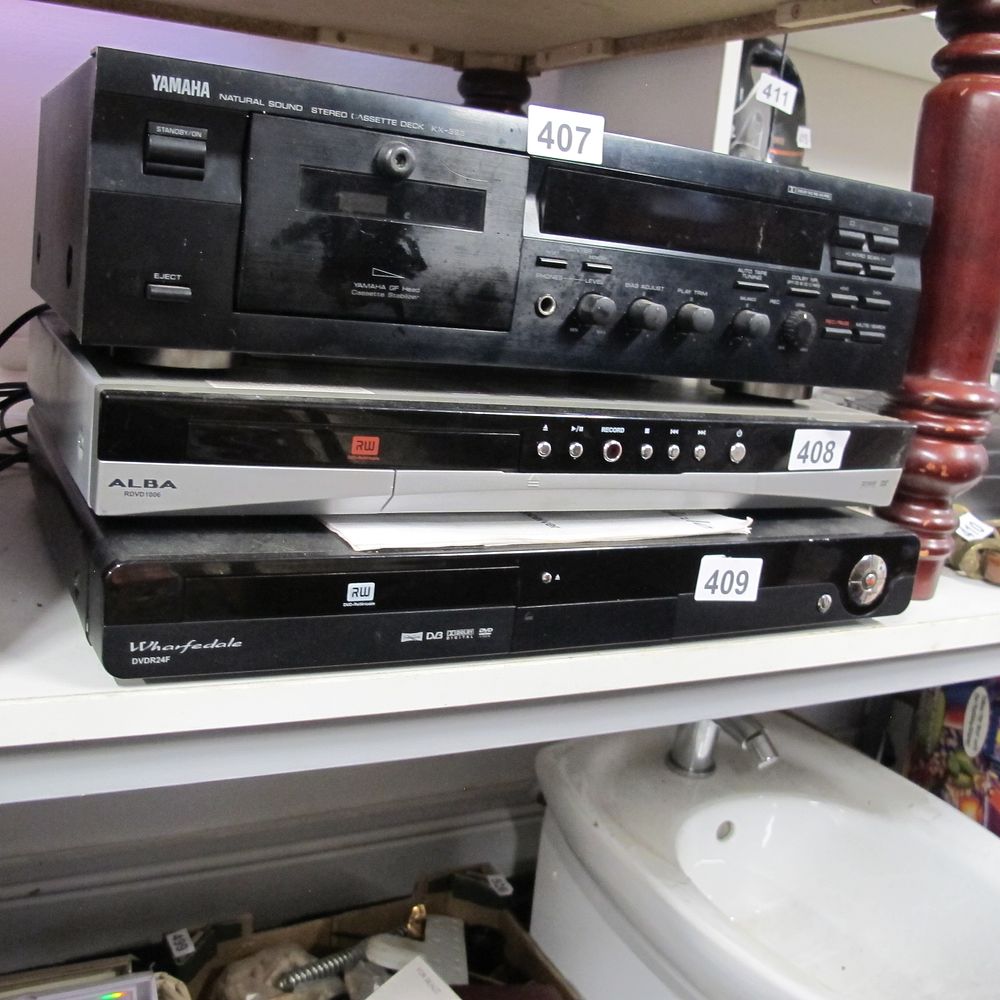 Lot 409: A Wharfedale DVD Player DVDR24F