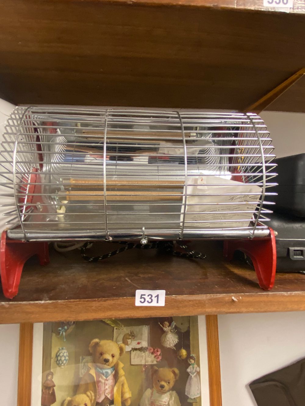 Lot 531: Vintage Presto Quartz Radiant Bar Heater