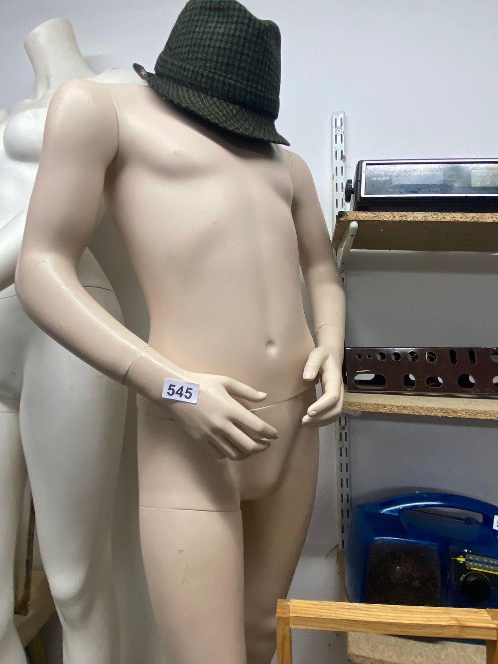 Lot 545: A boy mannequin