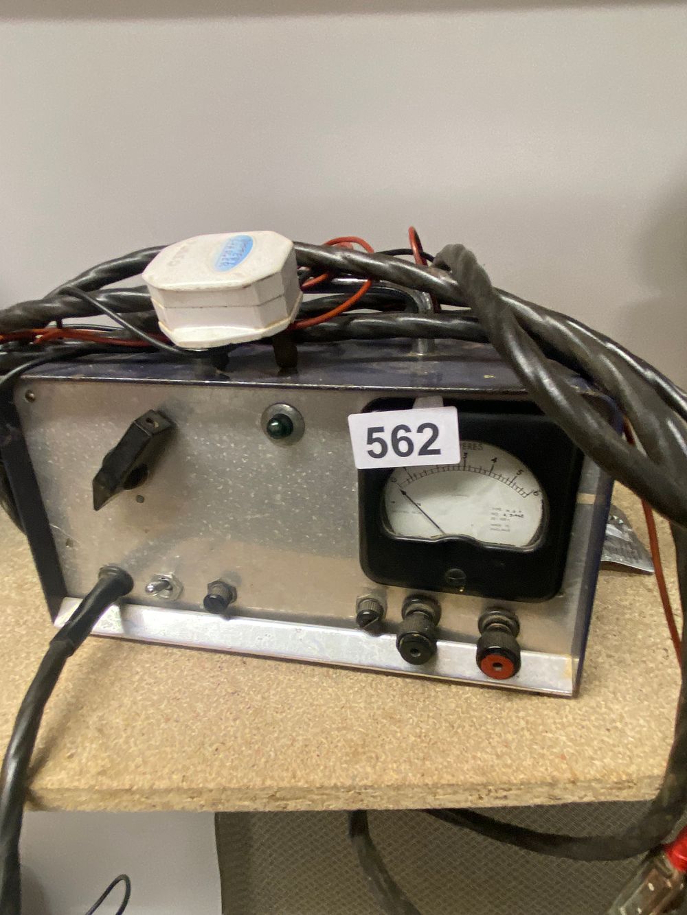 Lot 562: Vintage English Electronic Test Equipment / Power Supply...
