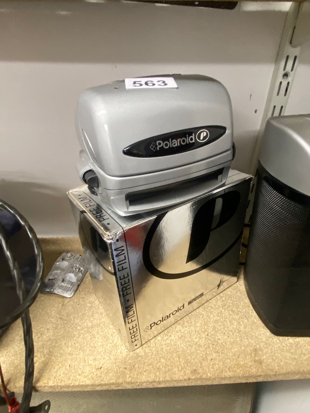 Lot 563: Polaroid P600 Instant Camera, Boxed