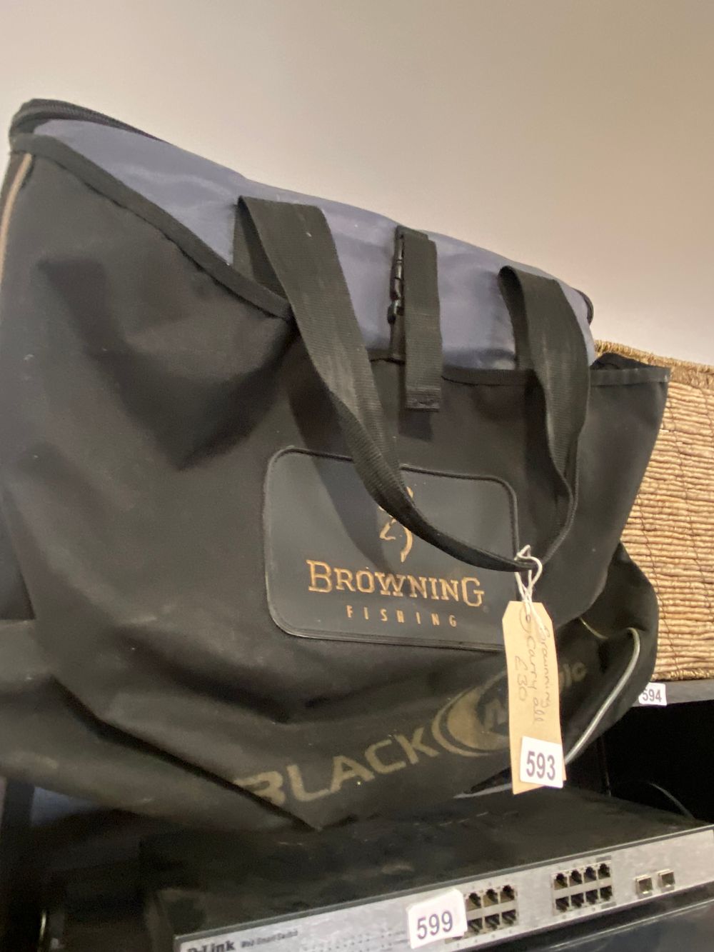 Lot 593: A Browning Fishing Modern Sporting Carryall Bag