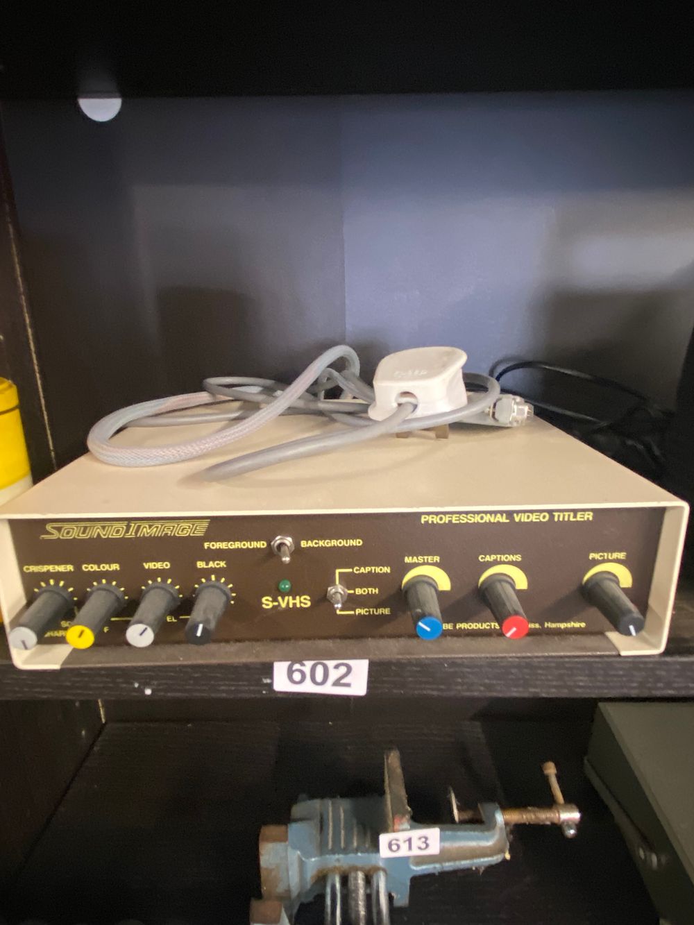 Lot 602: A Soundimage Professional Video Titler, circa 1980s-1990s