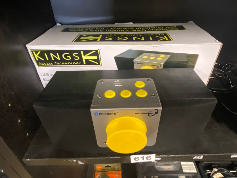 Lot 616: KINGS ACCESS TECHNOLOGY Sovereign USB Memory Stick Player...