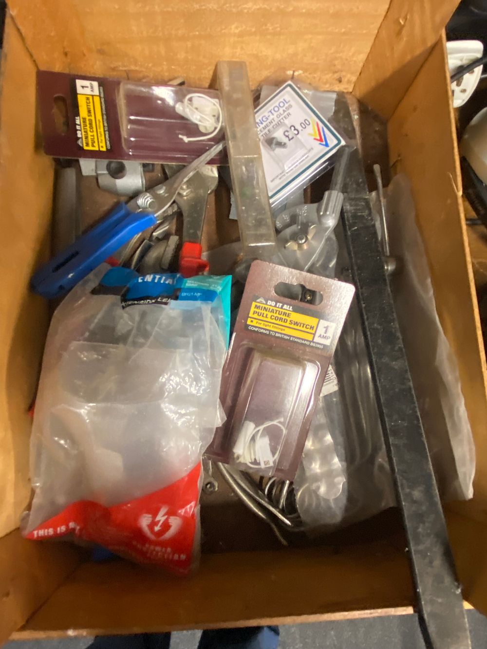 Lot 632: A Collection of Contemporary Hardware, Electrical Components, and...