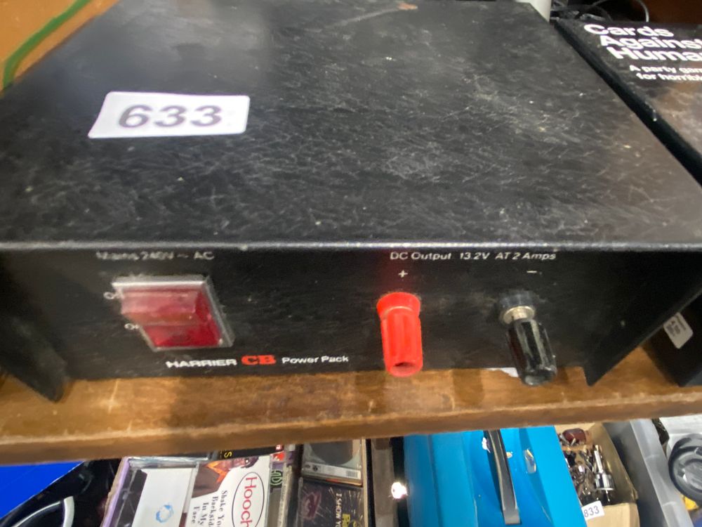 Lot 633: A Utilitarian Electronic DC Power Supply Unit
