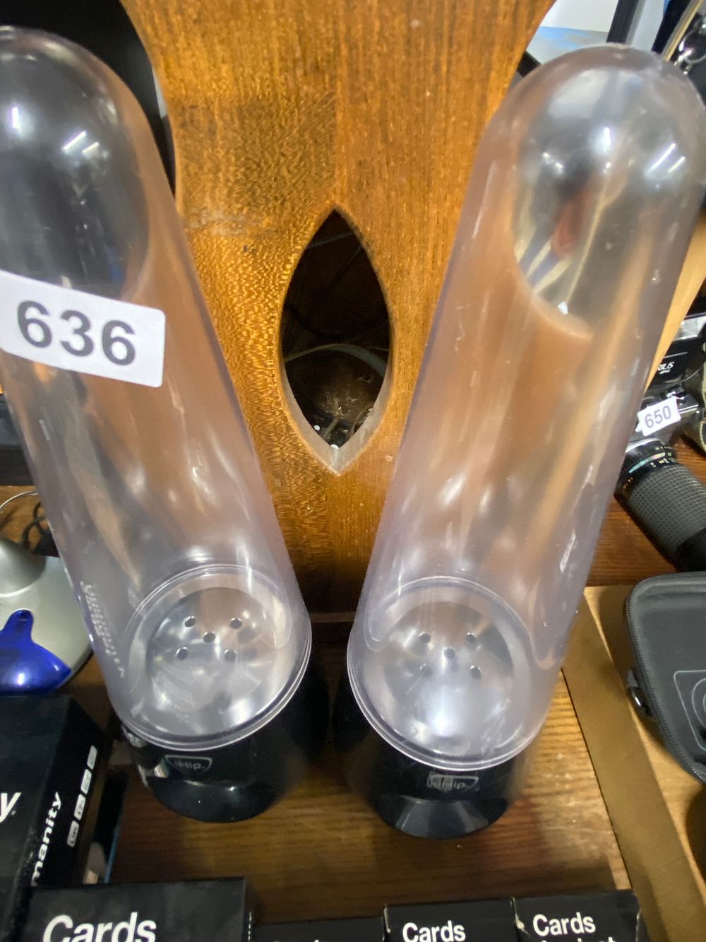 Lot 636: Pair of Vitamix Blender Cups